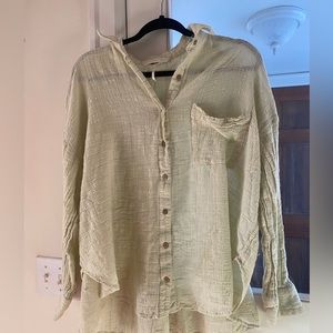 Free People button down - M
